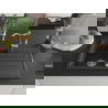 Mexen Bruno 1-compartment granite sink with a drip tray and kitchen mixer tap Carla, spotted black - 6513-76-670700-00