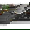 Mexen Bruno 1-compartment granite sink with a drip tray and kitchen mixer tap Carla, spotted black - 6513-76-670700-50