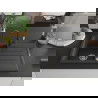 Mexen Bruno 1-compartment granite sink with a drip tray and kitchen mixer tap Carla, spotted black - 6513-76-670700-70