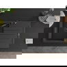 Mexen Bruno 1-compartment granite sink with a drip tray and kitchen mixer tap Carla, spotted black - 6513-76-670700-70-B