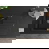 Mexen Bruno 1-compartment granite sink with a drip tray and kitchen mixer tap Carla, Black - 6513-77-670700-70