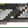 Mexen Cesar 1-compartment granite sink with a drip tray and kitchen mixer tap Carla, White - 6514-20-670700-70