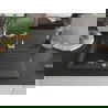 Mexen Cesar 1-compartment granite sink with a drip tray and kitchen mixer tap Carla, spotted black - 6514-76-670700-00