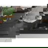 Mexen Cesar 1-compartment granite sink with a drip tray and kitchen mixer tap Carla, Black - 6514-77-670700-00