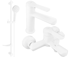 Mexen Sabre DF05 bathtub set, White - 72103DF05-20