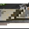 Mexen Andres granite kitchen sink 1.5-bowl with drainer and Carla kitchen mixer, beige - 6515-69-670700-50