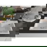 Mexen Tomas 2-compartment granite sink with a kitchen mixer tap Carla, White - 6516-20-670700-00