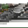 Mexen Tomas 2-compartment granite sink with a kitchen mixer tap Carla, Grey - 6516-71-670700-71