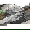 Mexen Tomas 2-compartment granite sink with a kitchen mixer tap Carla, Grey - 6516-71-670700-71