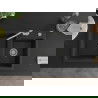 Mexen Tomas 2-compartment granite sink with a kitchen mixer tap Carla, Black/Silver metallic - 6516-73-670700-00