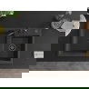 Mexen Tomas 2-compartment granite sink with a kitchen mixer tap Carla, spotted black - 6516-76-670700-70-B