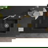 Mexen Tomas 2-compartment granite sink with a kitchen mixer tap Carla, Black - 6516-77-670700-50