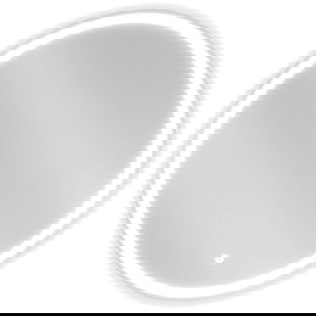 Mexen Gobi illuminated bathroom mirror, round 70 cm, LED 6000K, anti-fog - 9801-070-070-611-00