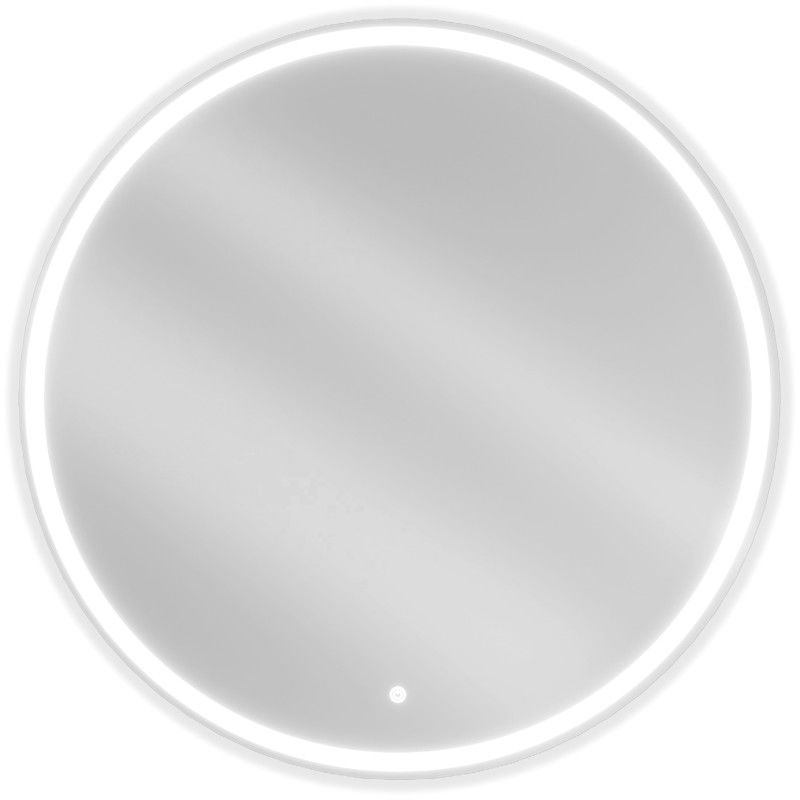 Mexen Gobi illuminated bathroom mirror, round 90 cm, LED 6000K, anti-fog - 9801-090-090-611-00