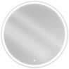 Mexen Gobi illuminated bathroom mirror, round 100 cm, LED 6000K, anti-fog - 9801-100-100-611-00