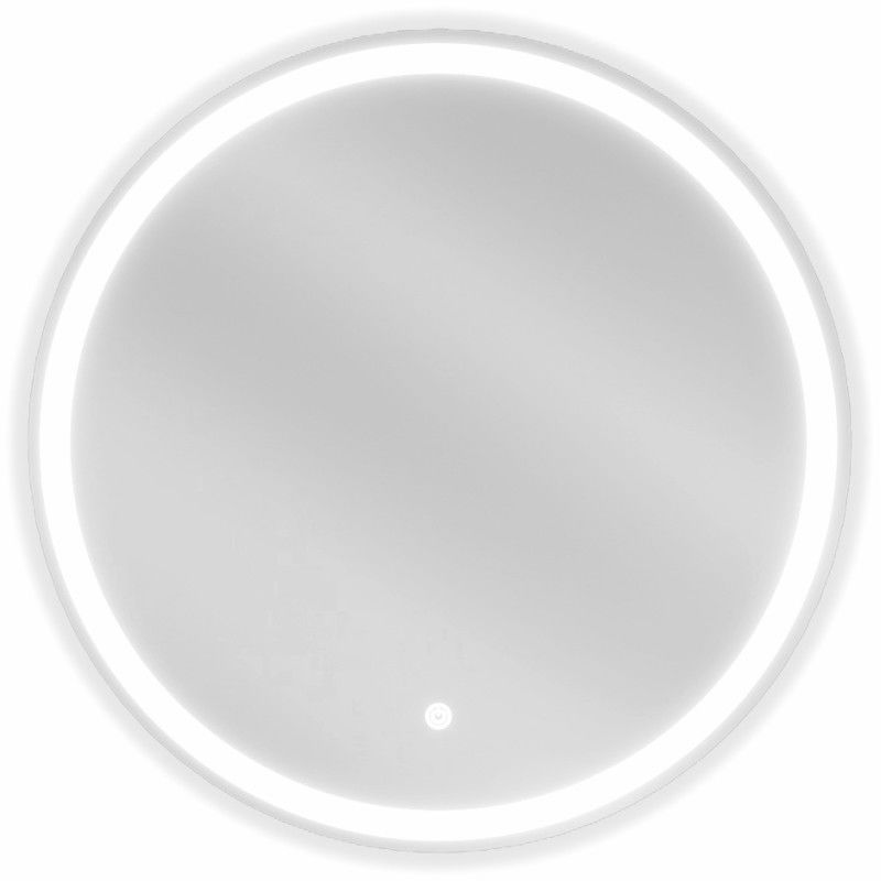 Mexen Gobi illuminated bathroom mirror, round 60 cm, LED 6000K, anti-fog - 9801-060-060-611-00
