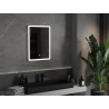 Mexen Navia backlit bathroom mirror 50 x 70 cm, LED 6000K, antifog - 9803-050-070-611-00
