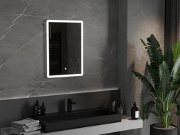 Mexen Navia illuminated bathroom mirror 50 x 70 cm, LED 6000K, demister - 9803-050-070-611-00