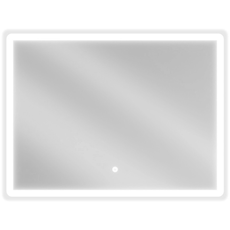 Mexen Navia illuminated bathroom mirror 80 x 60 cm, LED 6000K, antifog - 9803-080-060-611-00