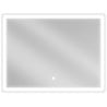 Mexen Navia illuminated bathroom mirror 80 x 60 cm, LED 6000K, anti-fog - 9803-080-060-611-00