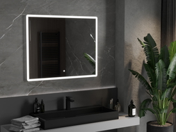 Mexen Navia bathroom mirror illuminated 100 x 80 cm, LED 6000K, anti-fog - 9803-100-080-611-00