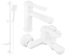 Mexen Sabre DF62 bathtub set, White - 72103DF62-20