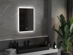Mexen Sun illuminated bathroom mirror 50 x 70 cm, LED 6000K, anti-fog - 9807-050-070-611-00
