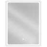Mexen Sun illuminated bathroom mirror 60 x 80 cm, LED 6000K, anti-fog - 9807-060-080-611-00