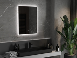 Mexen Sun illuminated bathroom mirror 60 x 80 cm, LED 6000K, demister - 9807-060-080-611-00