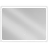 Mexen Sun backlit bathroom mirror 80 x 60 cm, LED 6000K, anti-fog - 9807-080-060-611-00