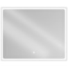 Mexen Sun Backlit Bathroom Mirror 100 x 80 cm, LED 6000K, Anti-steam - 9807-100-080-611-00
