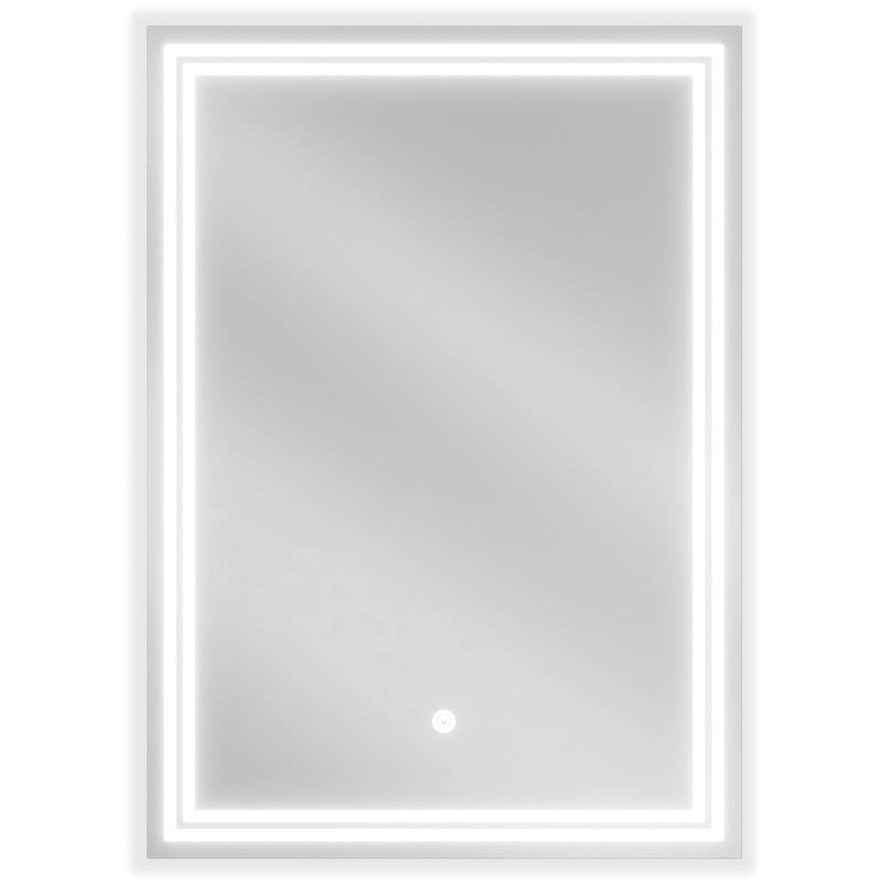 Mexen Taco illuminated bathroom mirror 50 x 70 cm, LED 6000K, demister - 9805-050-070-611-00