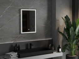 Mexen Taco bathroom mirror illuminated 50 x 70 cm, LED 6000K, anti-fog - 9805-050-070-611-00