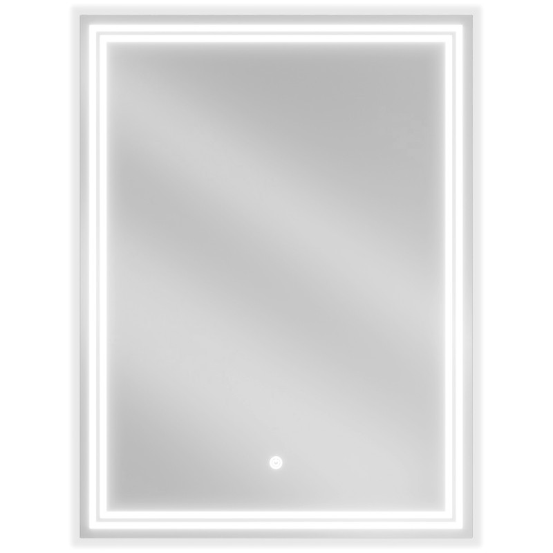 Mexen Taco illuminated bathroom mirror 60 x 80 cm, LED 6000K, anti-fog - 9805-060-080-611-00