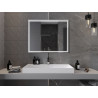 Mexen Taco backlit bathroom mirror 100 x 80 cm, LED 6000K, anti-fog - 9805-100-080-611-00