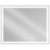 Mexen Taco illuminated bathroom mirror 100 x 80 cm, LED 6000K, anti-fog - 9805-100-080-611-00