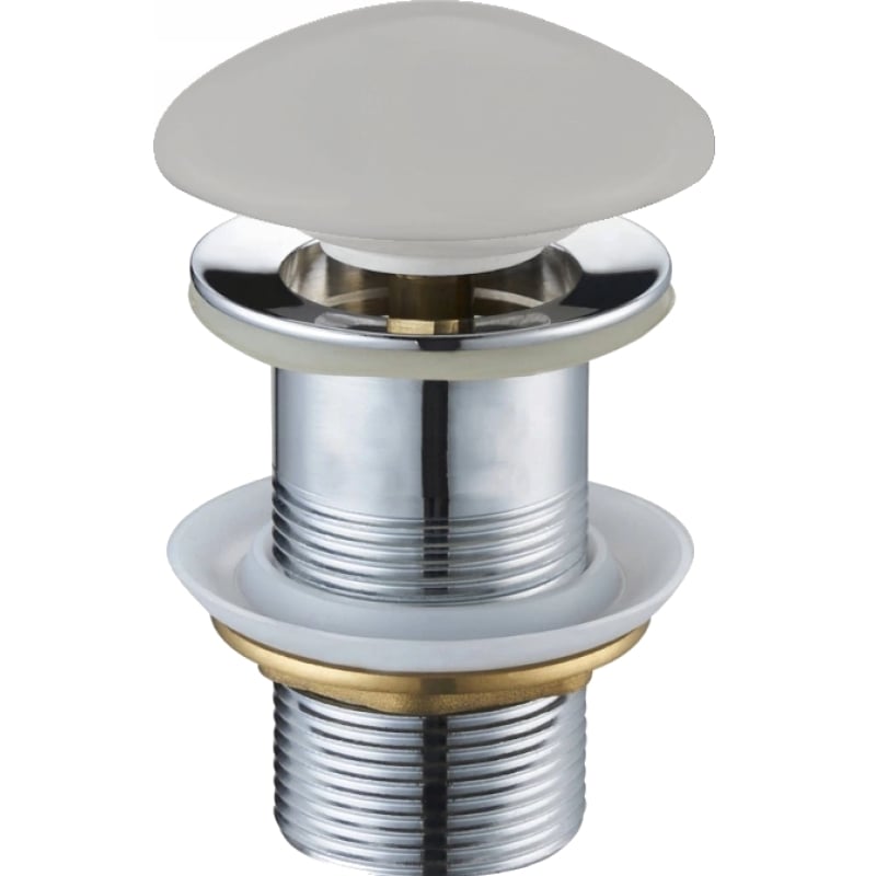 Mexen click-clack round drain, gray ceramic matte - 79910-67