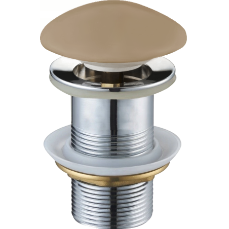 Mexen round click-clack drain cappuccino ceramic matte - 79910-64