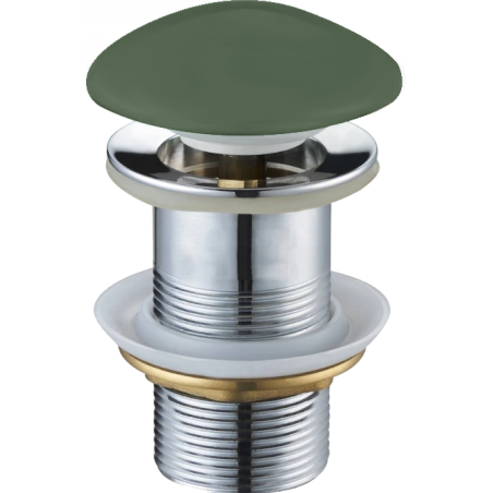 Mexen click-clack plug round, khaki ceramic matte - 79910-43