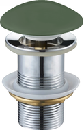Mexen click-clack round stopper, khaki ceramic matte - 79910-43