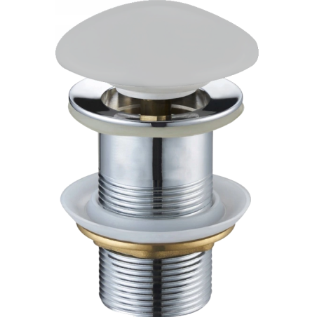 Mexen click-clack round drain plug, platinum ceramic matte - 79910-63