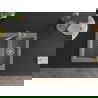 Mexen Carlos 1,5-compartment granite sink with a kitchen mixer tap Carla, Grey - 6518-71-670700-71