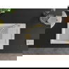 Mexen Enzo 1-compartment granite sink with a drip tray and kitchen mixer tap Carla, White - 6506-20-670700-50