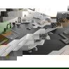 Mexen Enzo 1-compartment granite sink with a drip tray and kitchen mixer tap Carla, Grey - 6506-71-670700-70