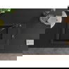Mexen Enzo 1-compartment granite sink with a drip tray and kitchen mixer tap Carla, Black - 6506-77-670700-70