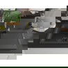 Mexen Leo 1-compartment granite sink with a drip tray and kitchen mixer tap Aster, spotted black - 6501-76-73450-57-B