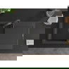 Mexen Leo 1-compartment granite sink with a drip tray and kitchen mixer tap Aster, spotted black - 6501-76-73450-70-B