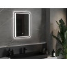Mexen Zusa bathroom mirror illuminated 50 x 70 cm, LED 6000K, anti-fog - 9808-050-070-611-00