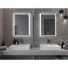 Mexen Zusa bathroom mirror illuminated 60 x 80 cm, LED 6000K, anti-fog - 9808-060-080-611-00