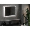 Mexen Zusa backlit bathroom mirror 80 x 60 cm, LED 6000K, anti-fog - 9808-080-060-611-00